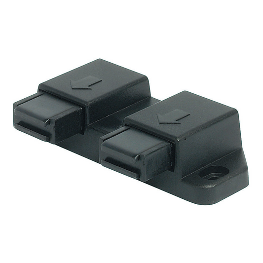 Double Magnetic Pressure Catch Push Touch Open Kitchen Glass Cabinet Doors