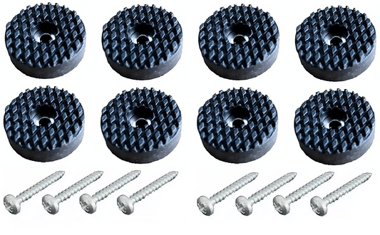 8 x Rubber Feet 30mm x 10mm Furniture Speaker Cabinets Flight Cases Amplifier SC1021