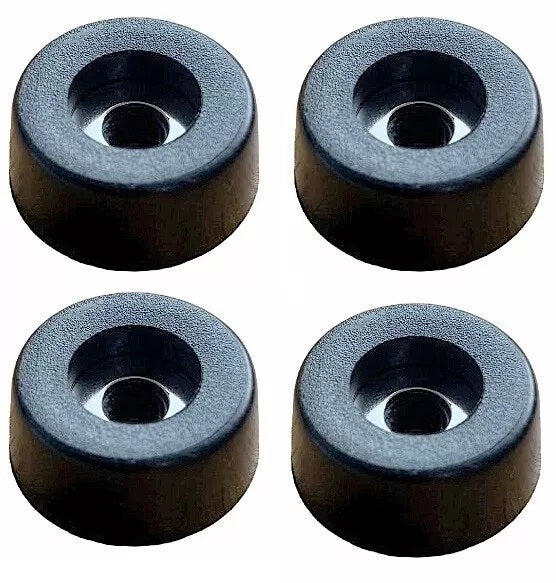 4 x Rubber Feet for Bedside Cabinets Flight Cases with washer SC1015