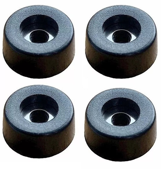 4 x Rubber Feet for Bedside Cabinets Flight Cases with washer SC1015