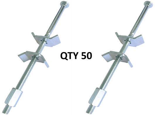 50 Pack Worktop Connecting Jointing Jointing Bolt, Length 150 mm