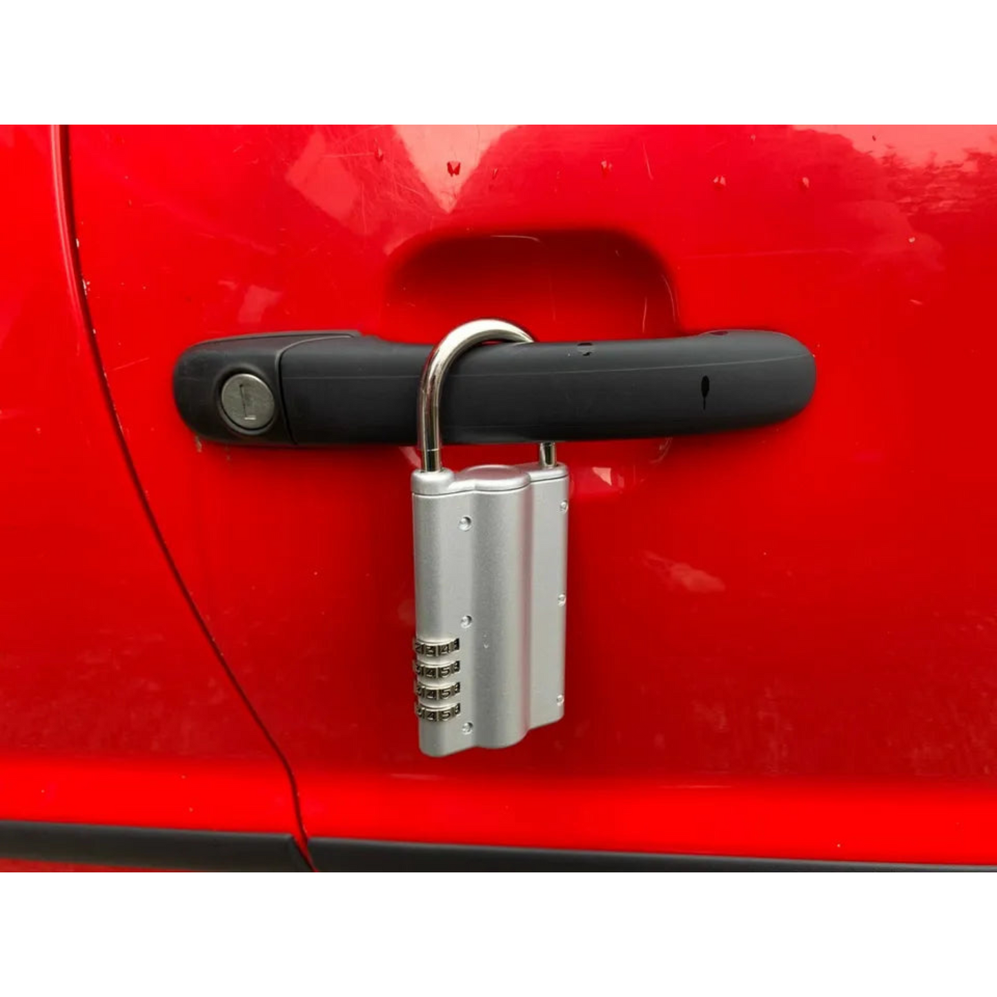 Padlock Combination Lock Key Storage Case Box Safe Security Hidden Stash