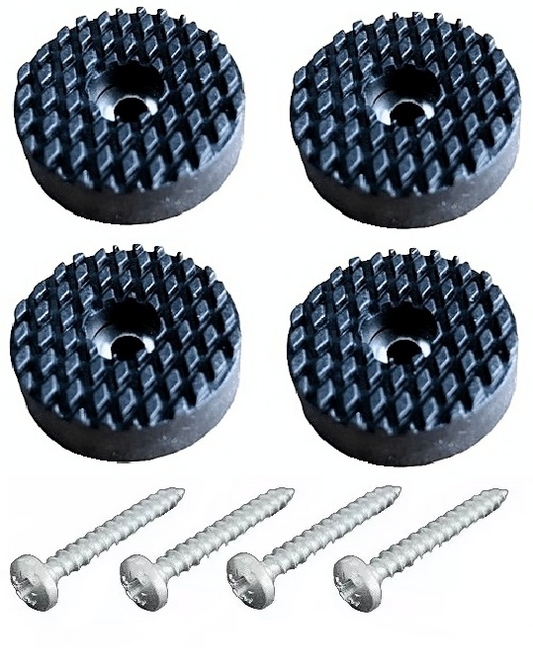 4 x Rubber Feet 30mm x 10mm Furniture Speaker Cabinets Flight Cases Amplifier SC1021