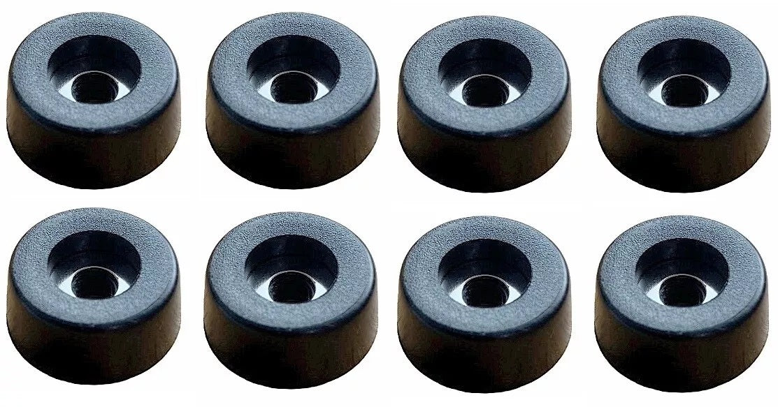 8 x Rubber Feet for Speaker Cabinets Flight Cases Amplifier with washer SC1015