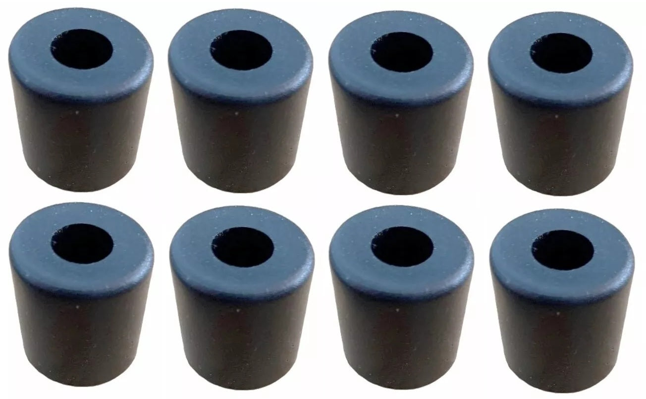 8 x Rubber Feet 25mm x 25mm Furniture Speaker Cabinets Flight Cases Amplifier SC1021